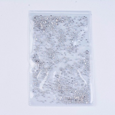 Glass Rhinestone Flat Back Cabochons RGLA-S002-04SS-35-1