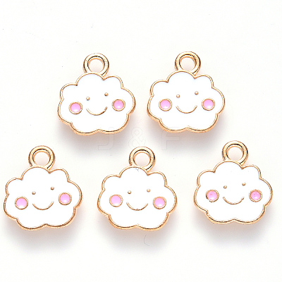 Alloy Enamel Charms X-ENAM-S121-072-1