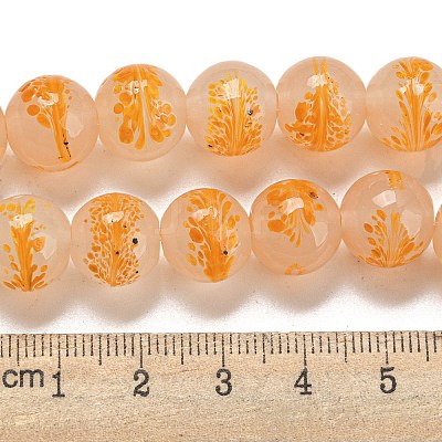 Handmade Lampwork Beads Strands LAMP-L079-05B-1