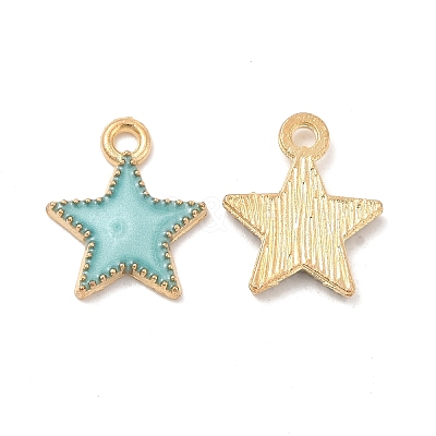 Alloy Enamel Charms ENAM-S121-024F-1