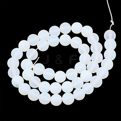 Opalite Beads Strands X-G-T106-339-1