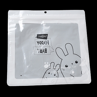 Rectangle Plastic Packaging Resealable Bags OPP-D004-03B-1