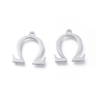 Tarnish Resistant 304 Stainless Steel Charms STAS-K215-13P-1
