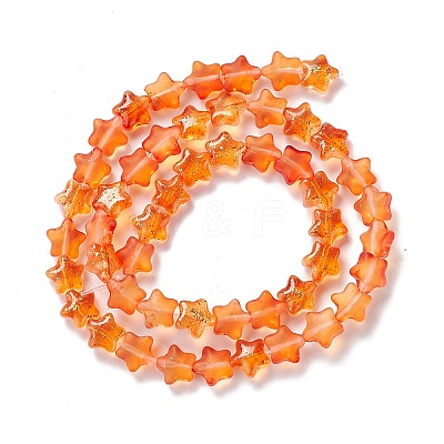 Transparent Glass Beads Strand X1-GLAA-F112-04F-1