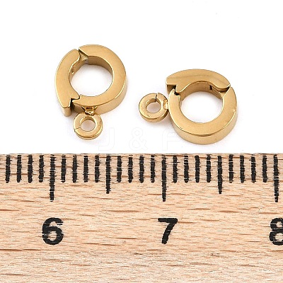 304 Stainless Steel Twister Clasps STAS-B095-04G-01-1