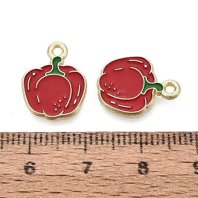 Alloy Enamel Pendants ENAM-Q003-02A-G-1
