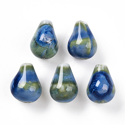 Handmade Porcelain Beads PORC-N008-05F-1