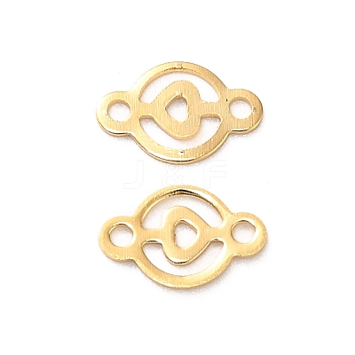 Brass Connector Charms KK-F907-10G-1