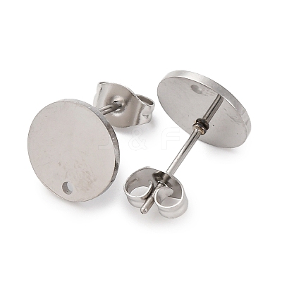 304 Stainless Steel Stud Earring Findings STAS-H436-21P-03-1