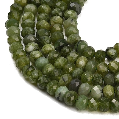 Faceted Dyed Natural White Jade Beads Strands GG-CBAE966-01A-U-1