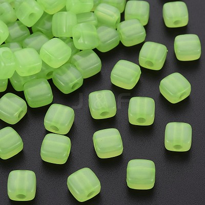 Imitation Jelly Acrylic Beads MACR-S373-98-E06-1