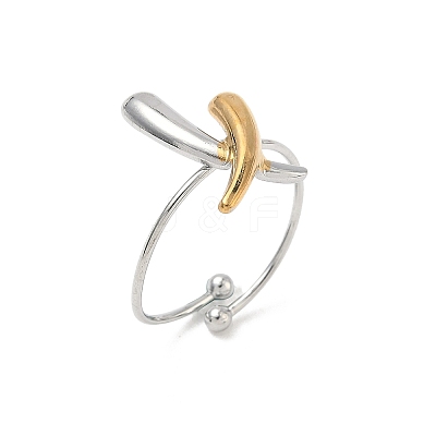 304 Stainless Steel Cuff Rings RJEW-D338-03B-GP-1