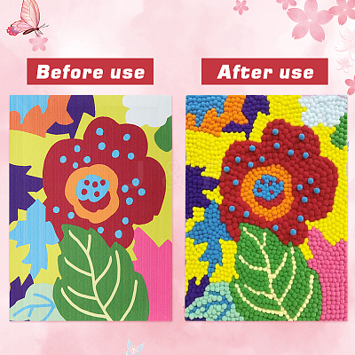 DIY Soft Balls Painting Kit for Children DIY-GF0010-13D-1