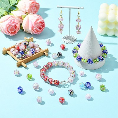 Handmade Lampwork Beads LAMP-SZ0001-43B-02-1