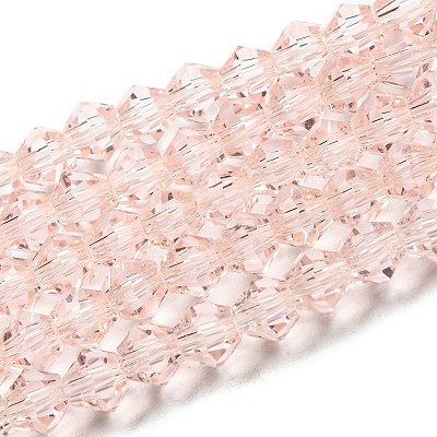Transparent Glass Beads Strands EGLA-A039-T4mm-D26-1