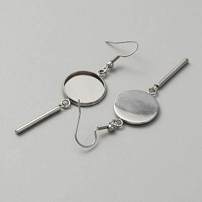 314 Stainless Steel Earring Hooks LS-STAS-WH0046-01A-1