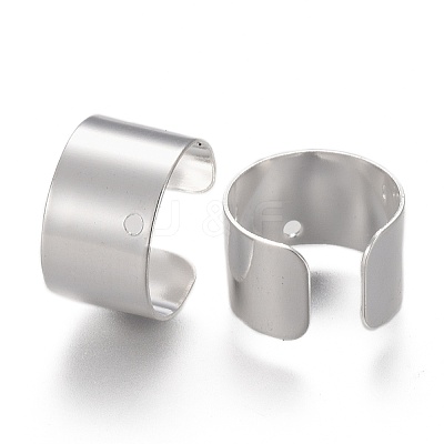 304 Stainless Steel Ear Cuff Findings STAS-P249-18S-1