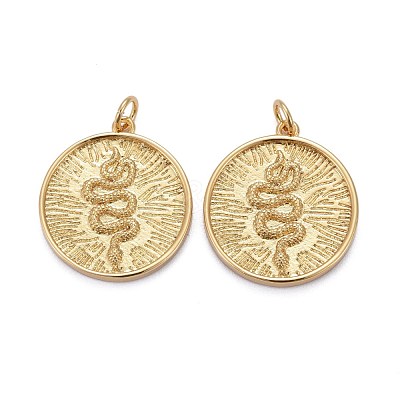 Brass Pendants KK-Z009-26-1