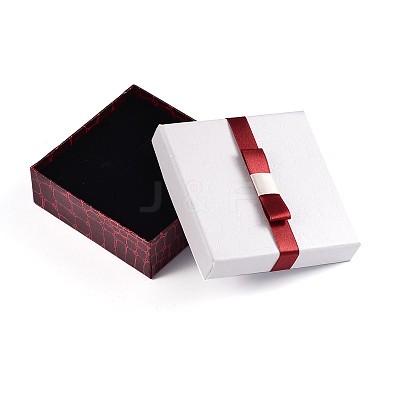 Rectangle Jewelry Set Cardboard Boxes CBOX-N007-01B-1