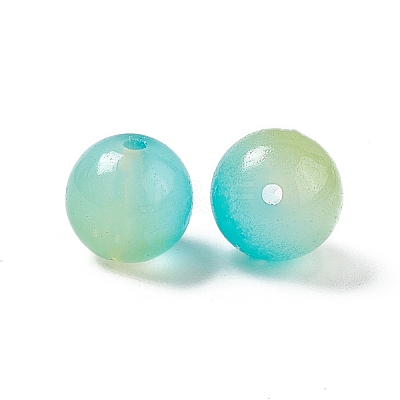 Glass Imitation Jade Beads GLAA-P029-03B-1