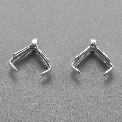 304 Stainless Steel Ice Pick Pinch Bails STAS-F267-01B-S-1