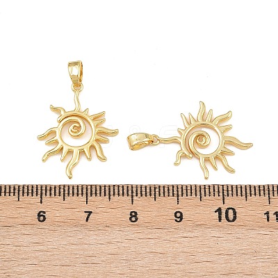 Brass Pendents KK-R212-06G-03-1