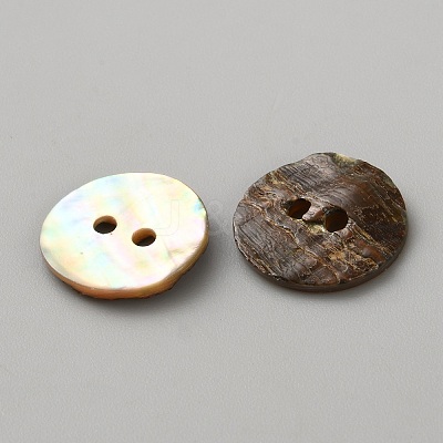 Natural Shell Buttons LS-BUTT-WH0024-041D-1