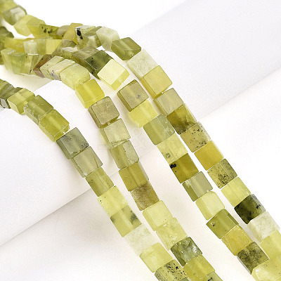 Natural Xiuyan Jade Beads Strands G-N346-05A-08-1