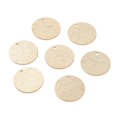 Brass Charms KK-Y003-06C-G-1