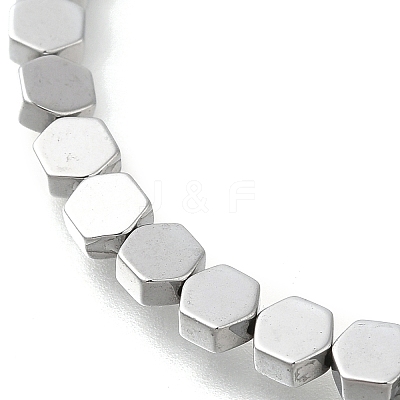 Electroplated Synthetic Non-magnetic Hematite Beads Strands G-C154-B01-01C-1