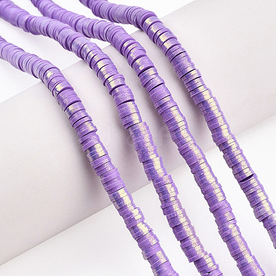 Handmade Polymer Clay Beads Strands CLAY-CJC0015-01J-1