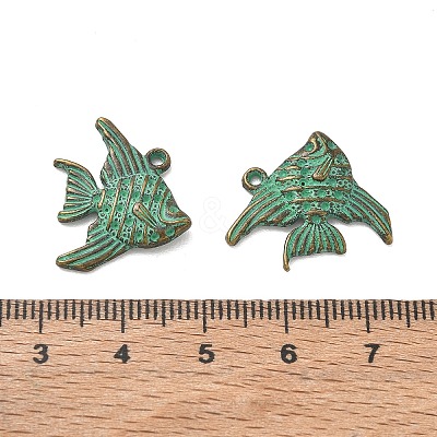 Tibetan Style Alloy Pendants AL-CBA8ABC-06-1