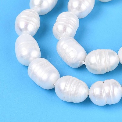 Natural Cultured Freshwater Pearl Beads Strands PEAR-T006-19C-1