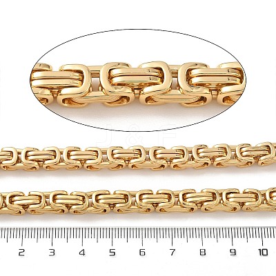 201 Stainless Steel Byzantine Chains SA-CBA46AF-02D-G-1