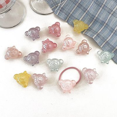 Opaque Acrylic Beads OACR-I015-10-1