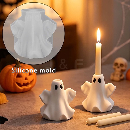 Halloween DIY Silicone Candle Holder Molds SL-CBA2919-01F-1