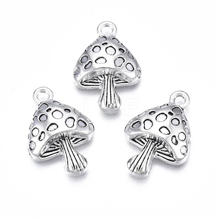 Tibetan Style Alloy Pendants TIBE-T010-40AS-1