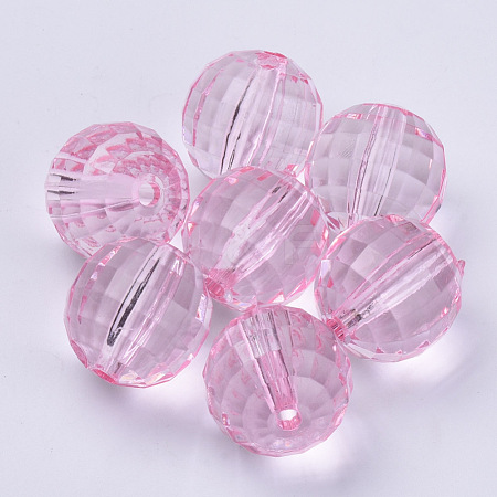 Transparent Acrylic Beads TACR-Q254-24mm-V03-1
