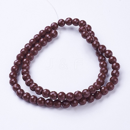 Natural Hokutolite Beads Strands G-D871-6mm-05-1