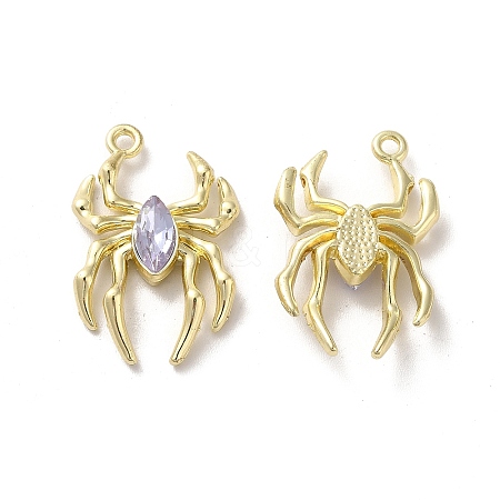 Glass Spider Pendant PALLOY-K001-067G-04-1