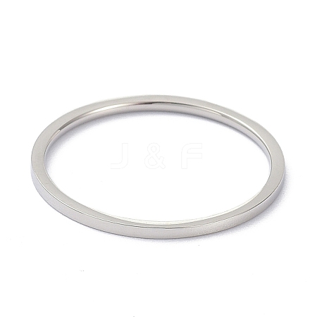 Non-Tarnish 1mm Polished Plain Dome Finger Ring for Girl Women RJEW-C012-02G-P-1