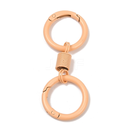 Alloy Spring Gate Clasps PALLOY-Q009-01E-1