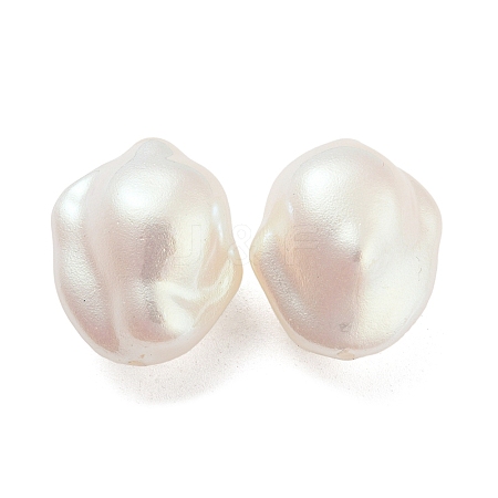 ABS Plastic Imitation Pearl Bead KY-K014-15-1