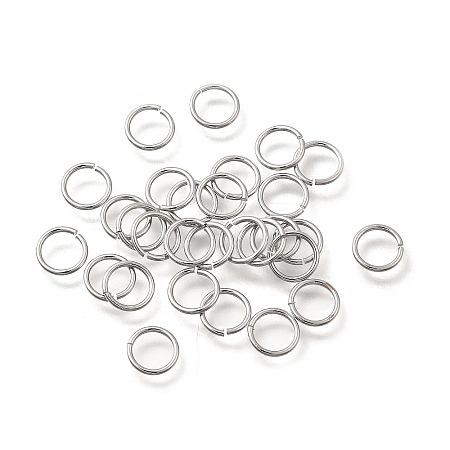 Brass Open Jump Rings KK-B147-03G-P-1