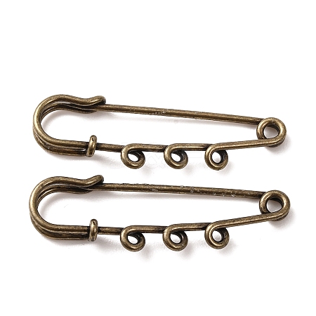 304 Stainless Steel Safety Pins Brooch Findings SA-CBA4160-04C-AB-1