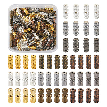 Kissitty 120 Sets 12 Styles Brass Screw Clasps KK-KS0001-24-1