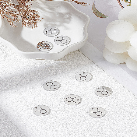 10Pcs 304 Stainless Steel Charms STAS-LP0003-19A-1