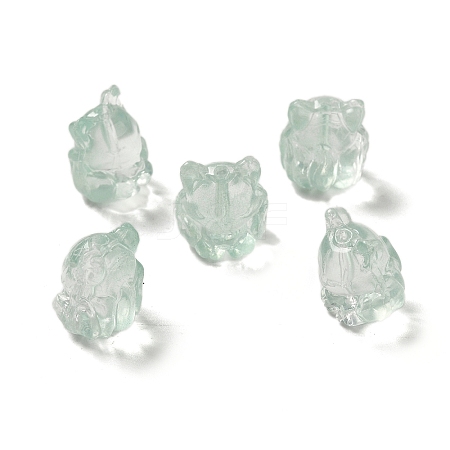 Transparent Glass Beads GLAA-D025-06E-1