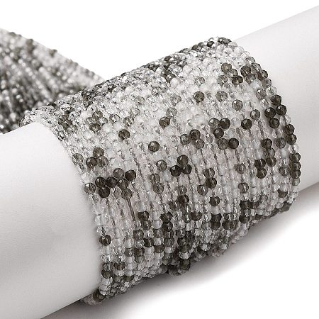 Transparent Glass Beads Strands GLAA-H027-01F-1