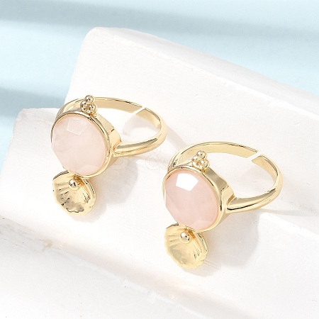 Brass Cuff Rings for Women GG-CBA7610-10G-10-1